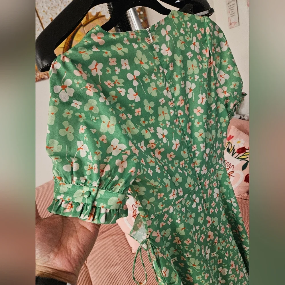 Free People Kourt Rhoda Floral Mini Dress - Picture 7 of 13